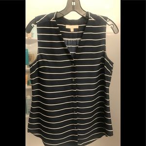 Banana Republic Sleeveless button down blouse